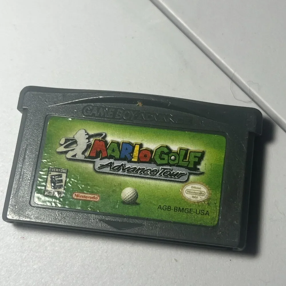 Mario Golf: Advance Tour (Nintendo Game Boy Advance, 2004) GBA Authentic TESTED
